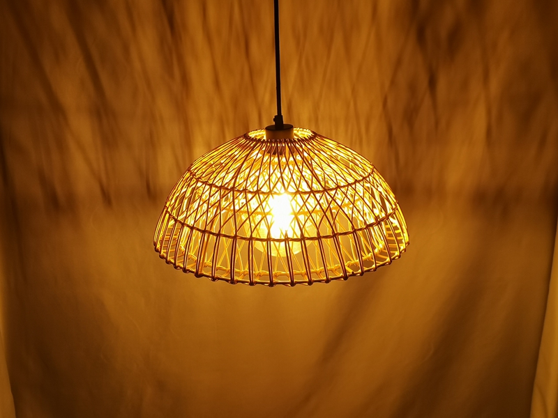 Mingkeda MKDP230326875 Cork Wood Pendant Light