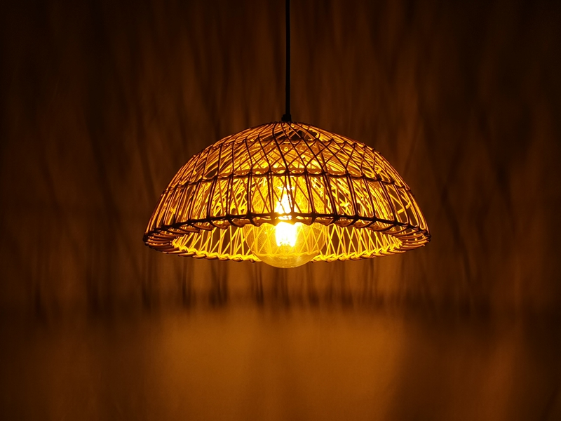 Mingkeda MKDP230326875 Cork Wood Pendant Light