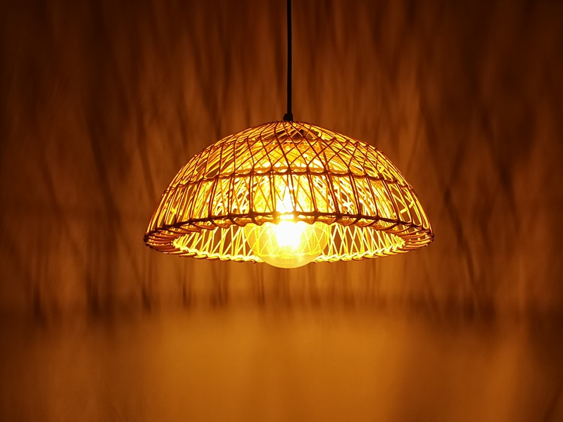 Mingkeda MKDP230326875 Cork Wood Pendant Light